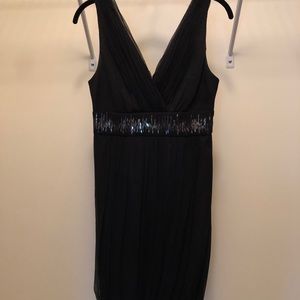 BCBG black cocktail dress